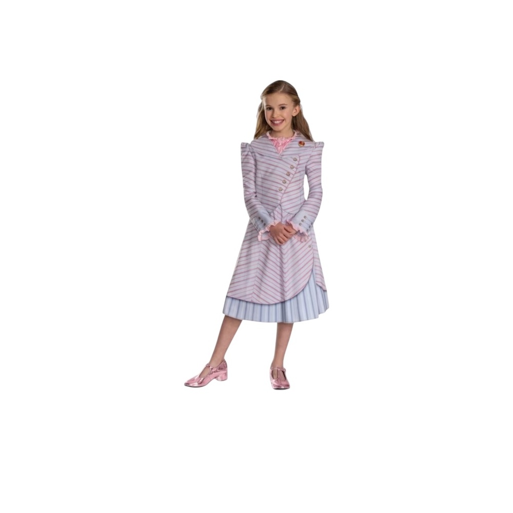 Disguise Wicked Glinda Shiz University Kids Costume Sz 4x6 NWT